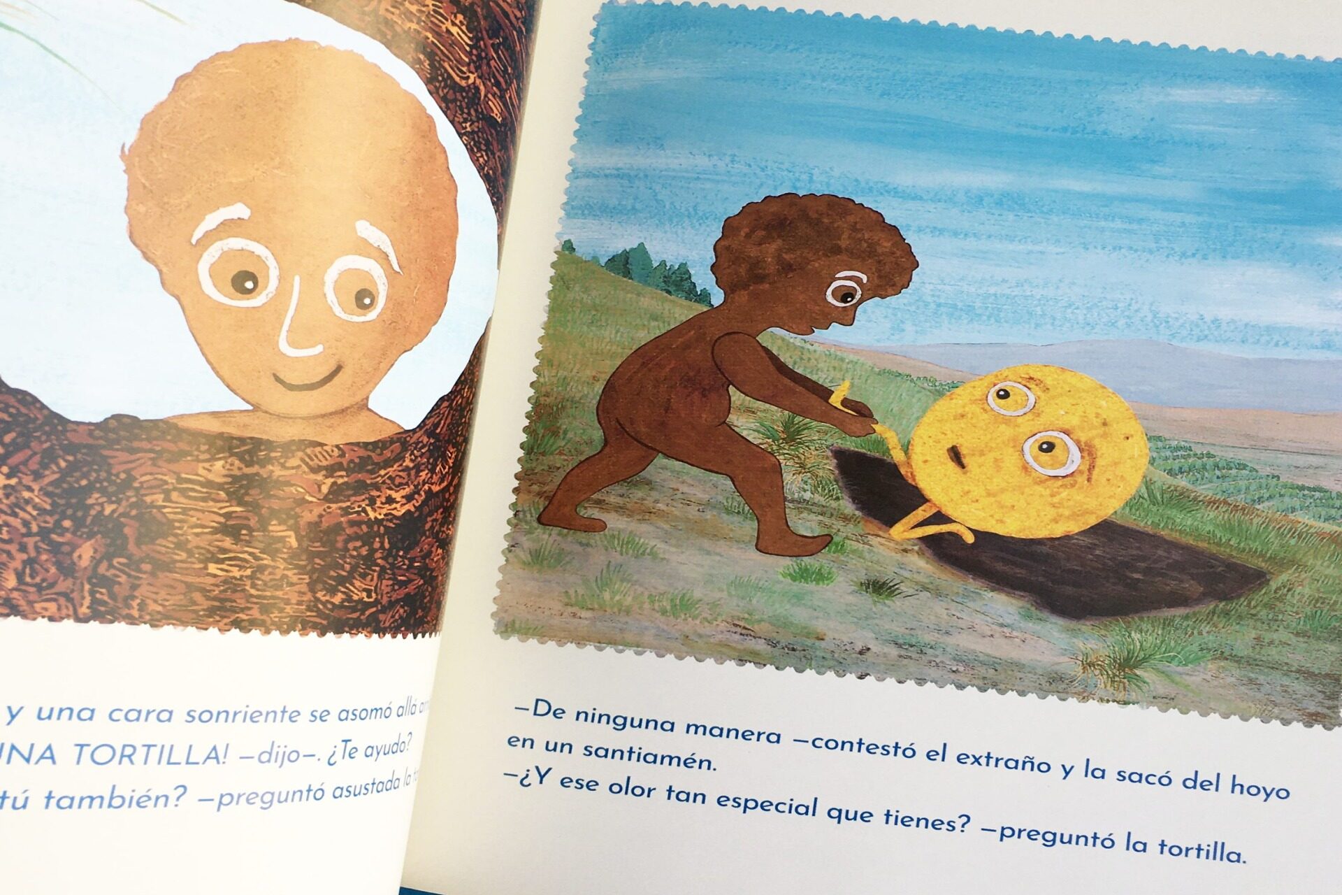 Aventuras en el aire de la tortilla corredora