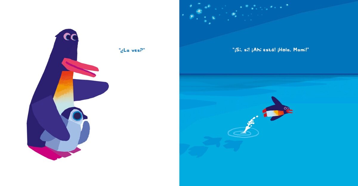 Mamá pingüina es la mejor