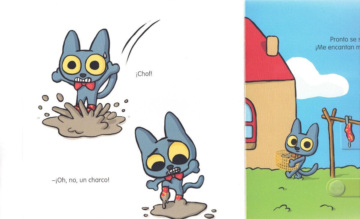 Minino y los calcetines