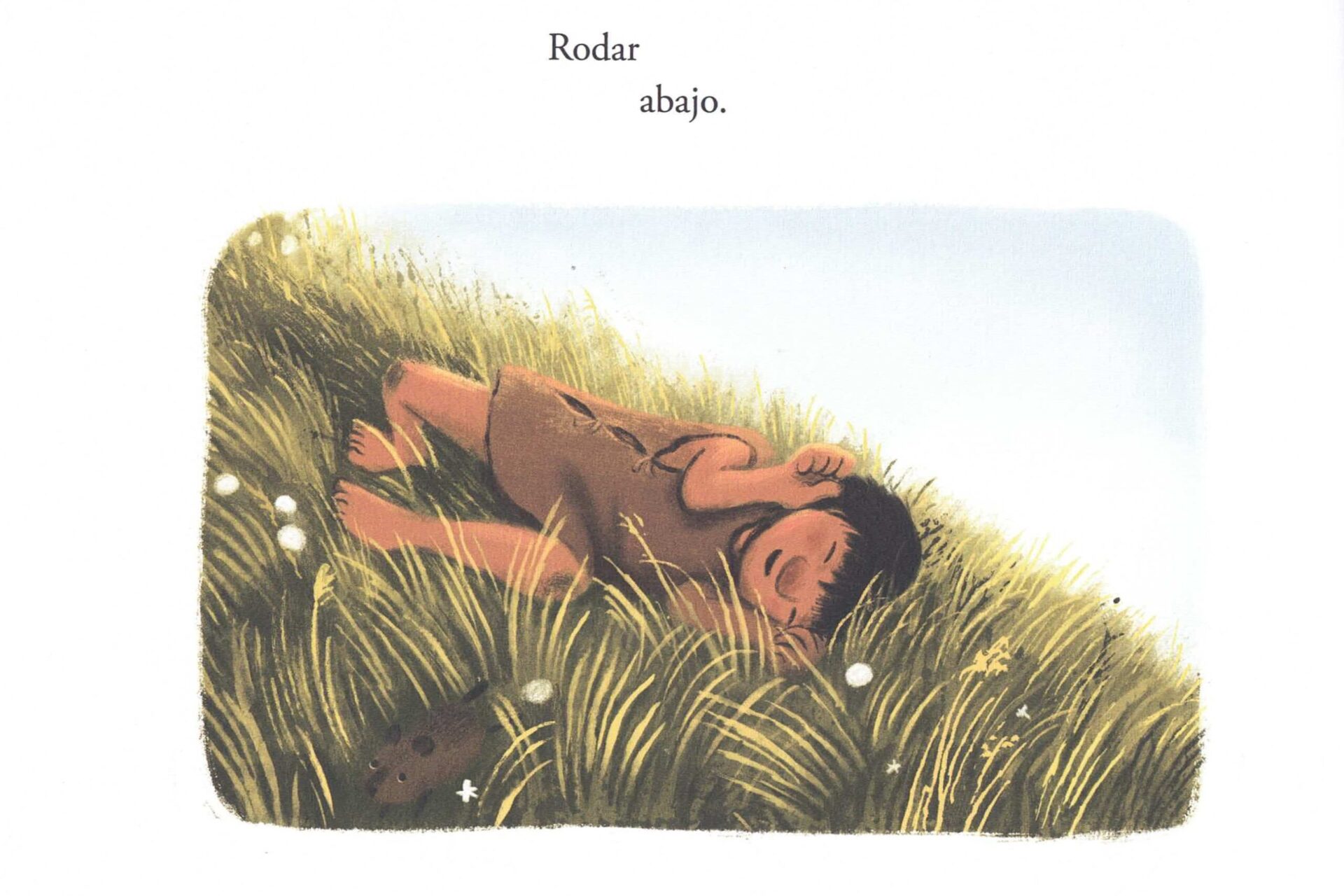 Un chico, otro chico. Un instante en la prehistoria