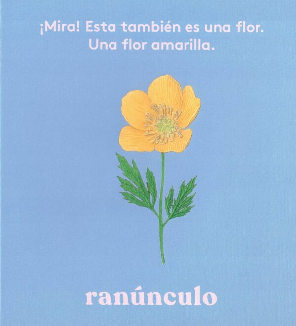 ¡Mira! Una flor